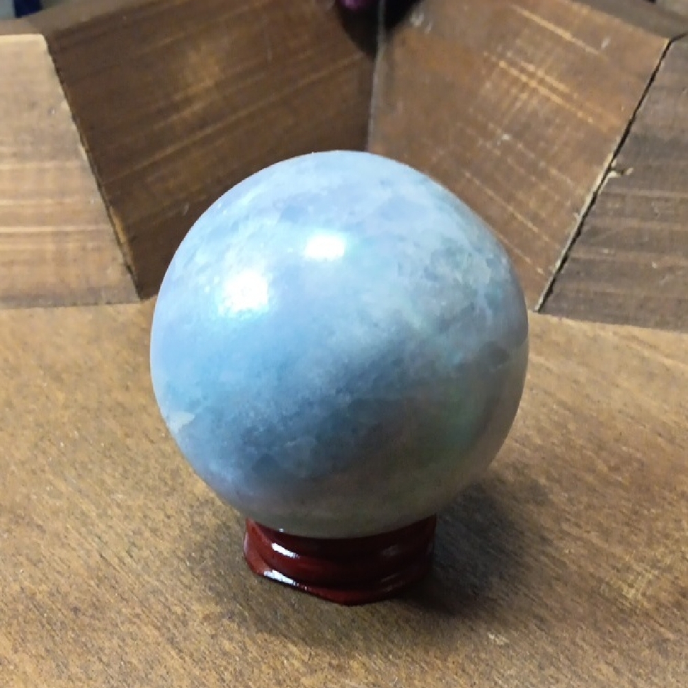 Blue Crystal Sphere